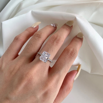 [Luck&Love]4.0 Carat Luxurious Engagement Ring