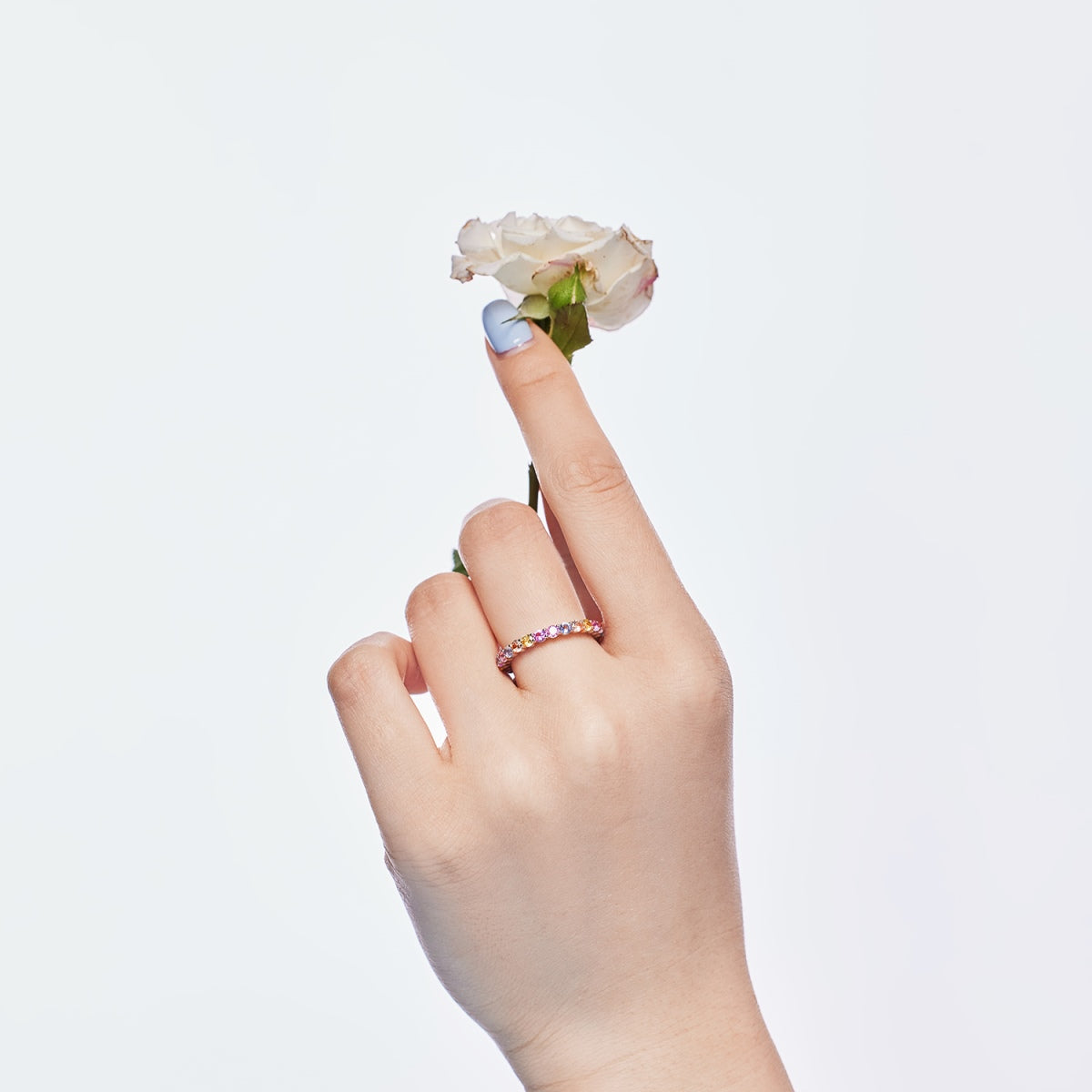 [Luck&Love]Dazzling Resplendent Round Cut Party Ring