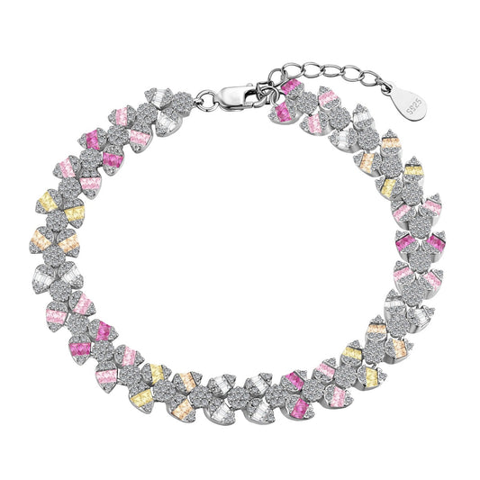 [Luck&Love]Dainty Exquisite Flower Shape Daily Bracelet