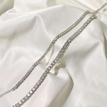 [Luck&Love]Elegant Tennis Chain Necklace