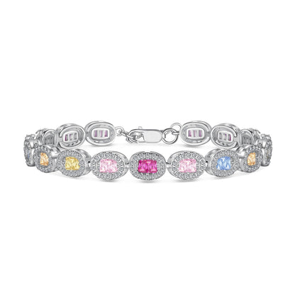 [Luck&Love]Exquisite Ornate Emerald Cut Daily Bracelet