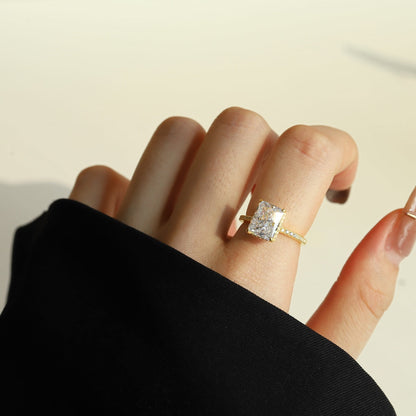 [Luck&Love]4.0 Carat Luxurious Engagement Ring