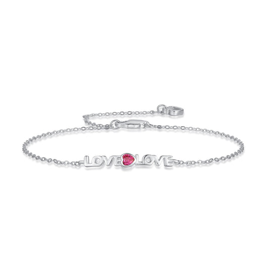 [Luck&Love]Romantic Heart Shape Lover Bracelet