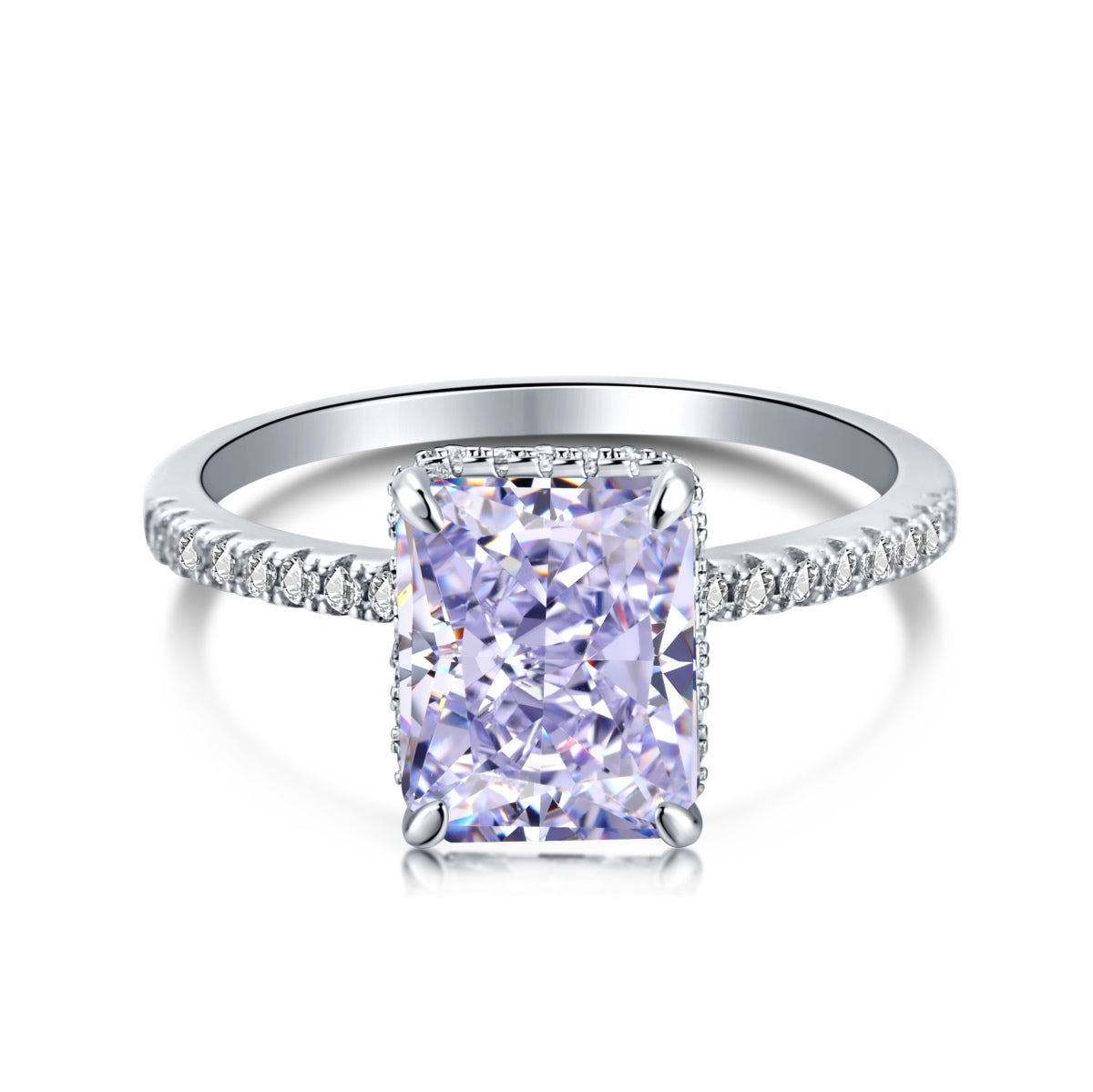 [Luck&Love]4.0 Carat Luxurious Engagement Ring