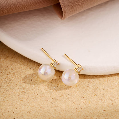 [Luck&Love]Symphony Mermaid Pearl Earrings