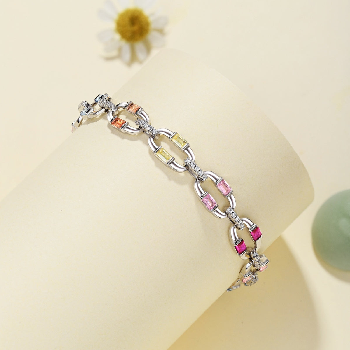 [Luck&Love]Dazzling Colorful Daily Bracelet